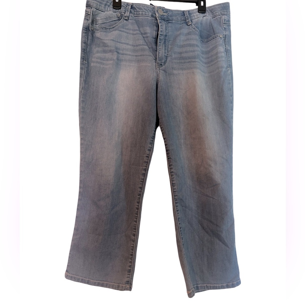 Democracy Light Blue Ankle Jeans